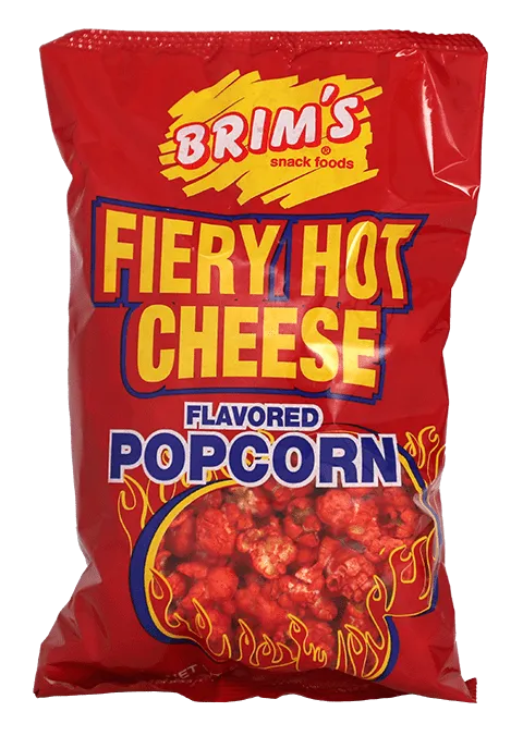 Fiery Hot Cheese Popcorn
