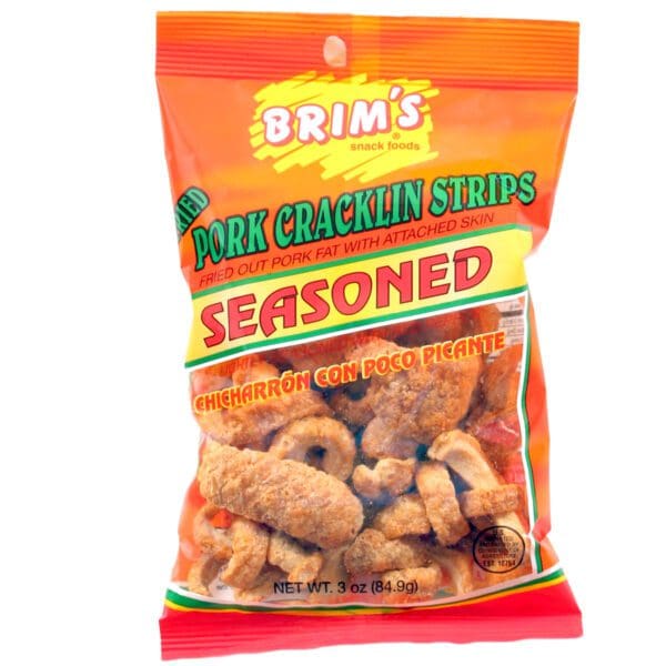 Seasoned Pork Cracklin Strips